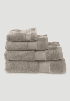 hessnatur Frottier Handtuch aus reiner Bio-Baumwolle von beige Sale