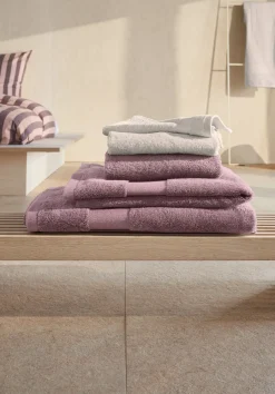 hessnatur Frottier Handtuch aus reiner Bio-Baumwolle von mandel Outlet