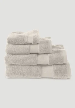 hessnatur Frottier Handtuch aus reiner Bio-Baumwolle von mandel Outlet