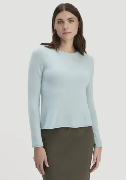 hessnatur FTC × Pullover Regular aus reinem Cashmere von salbei Discount