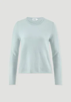 hessnatur FTC × Pullover Regular aus reinem Cashmere von salbei Discount