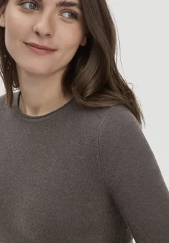 hessnatur FTC × Pullover Regular aus reinem Cashmere von espresso Discount