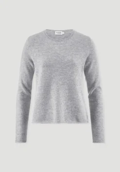 hessnatur FTC × Pullover Regular aus reinem Cashmere von hellgrau Clearance