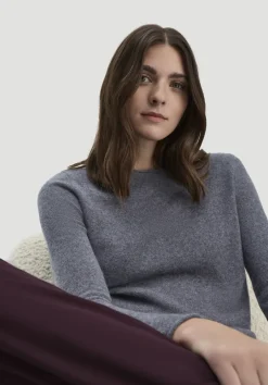hessnatur FTC × Pullover Regular aus reinem Cashmere von anthrazit Outlet