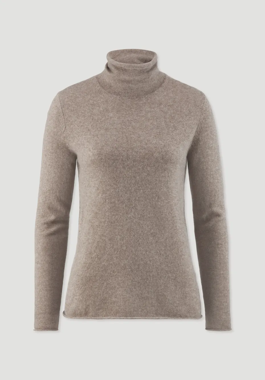 hessnatur FTC × Rollkragen Pullover Regular aus reinem Cashmere von camel Sale