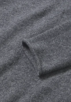 hessnatur FTC × Rollkragen Pullover Regular aus reinem Cashmere von anthrazit Clearance