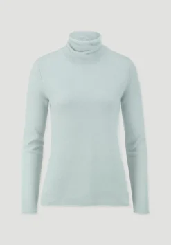 hessnatur FTC × Rollkragen Pullover Regular aus reinem Cashmere von salbei Clearance