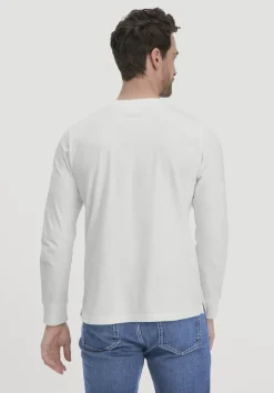 hessnatur Heavy Jersey Longsleeve Relaxed aus reiner Bio-Baumwolle von naturweiss New