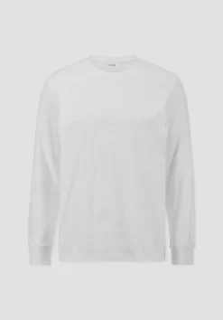 hessnatur Heavy Jersey Longsleeve Relaxed aus reiner Bio-Baumwolle von naturweiss New