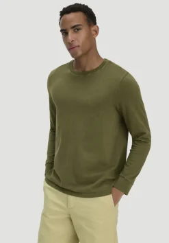 hessnatur Heavy Jersey Longsleeve Relaxed aus reiner Bio-Baumwolle von seetang Sale