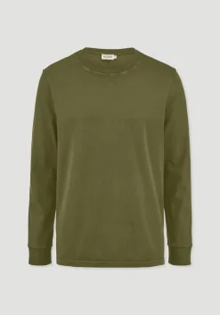 hessnatur Heavy Jersey Longsleeve Relaxed aus reiner Bio-Baumwolle von seetang Sale