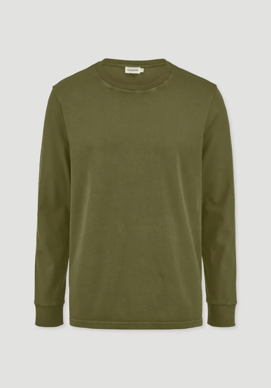 hessnatur Heavy Jersey Longsleeve Relaxed aus reiner Bio-Baumwolle von seetang Sale