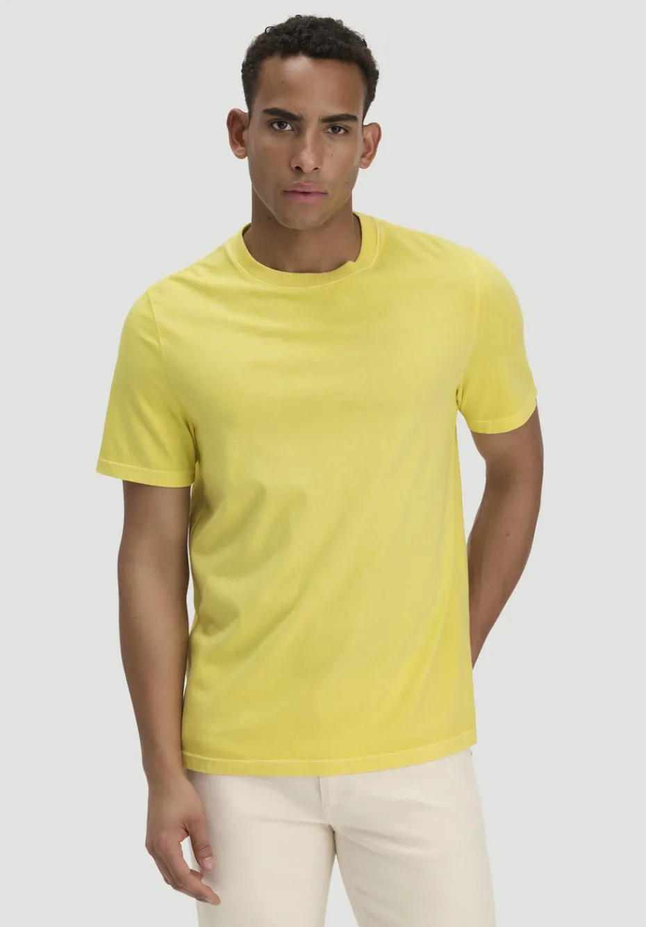 hessnatur Heavy Jersey Shirt Relaxed aus reiner Bio-Baumwolle von limone New