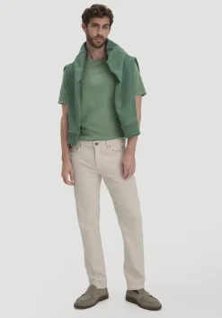 hessnatur Heavy Jersey Shirt Relaxed aus reiner Bio-Baumwolle von efeugrün