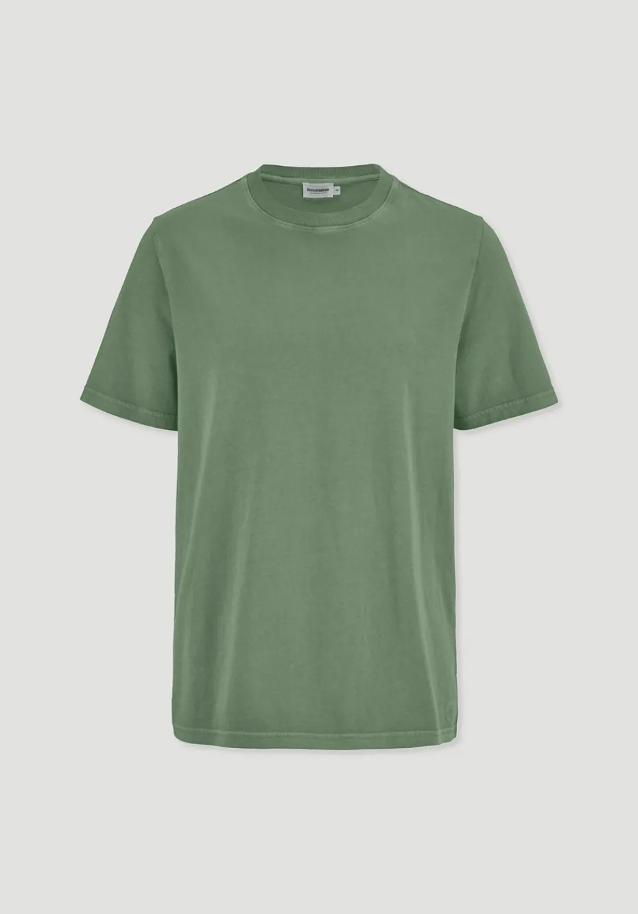 hessnatur Heavy Jersey Shirt Relaxed aus reiner Bio-Baumwolle von efeugrün