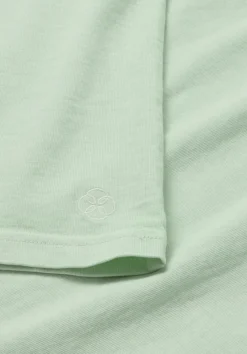 hessnatur Heavy Jersey Shirt Relaxed aus reiner Bio-Baumwolle von pastellmint Clearance