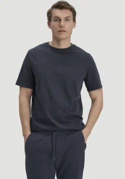 hessnatur Heavy Jersey Shirt Relaxed aus reiner Bio-Baumwolle von marine New