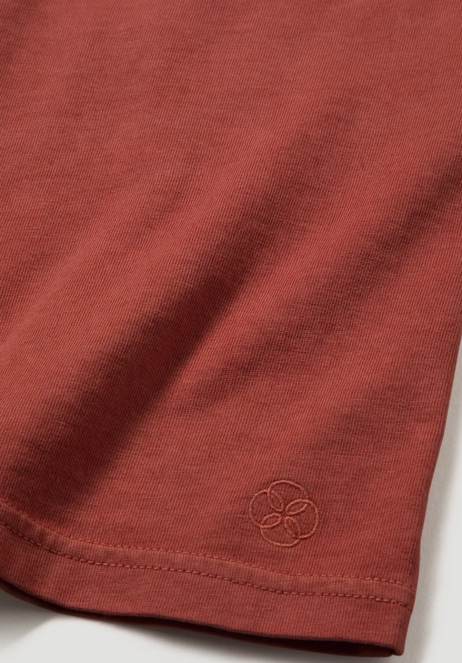 hessnatur Heavy Jersey Shirt Relaxed aus reiner Bio-Baumwolle von terrakotta Hot