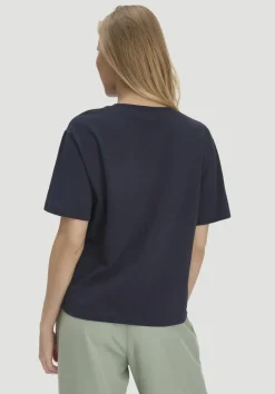 hessnatur Heavy Jersey T-Shirt aus reiner Bio-Baumwolle von marine Discount