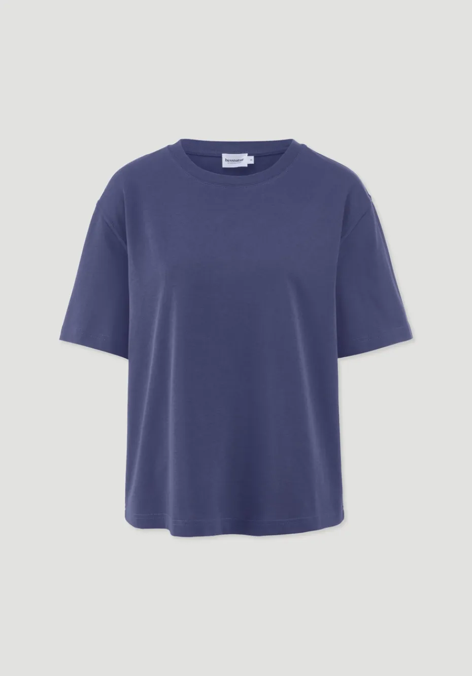 hessnatur Heavy Jersey T-Shirt Oversize aus reiner Bio-Baumwolle von irisblau Hot