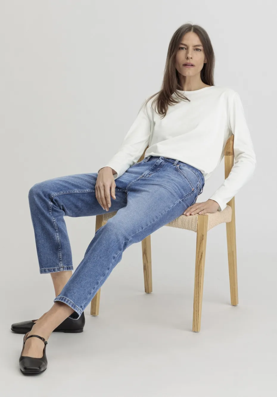 hessnatur Heavy Shirt Relaxed aus reiner Bio-Baumwolle von naturweiss Discount