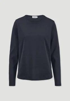 hessnatur Heavy Shirt Relaxed aus reiner Bio-Baumwolle von marine Discount