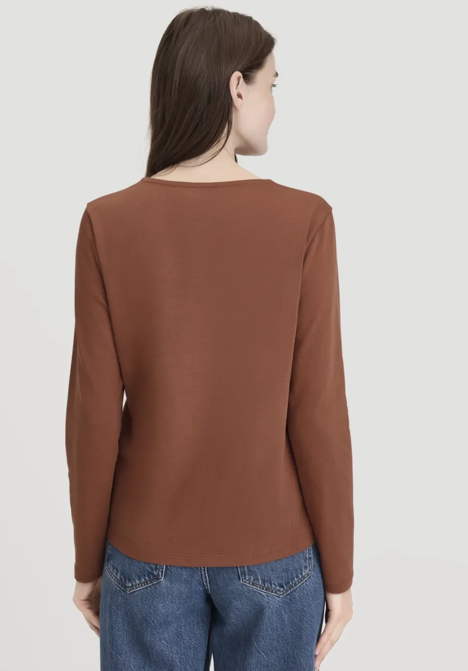 hessnatur Heavy Shirt Relaxed aus reiner Bio-Baumwolle von rost Outlet