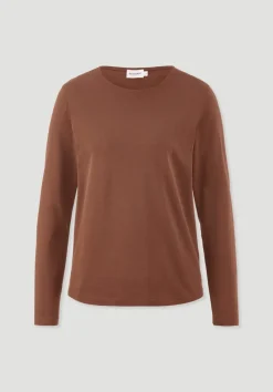 hessnatur Heavy Shirt Relaxed aus reiner Bio-Baumwolle von rost Outlet
