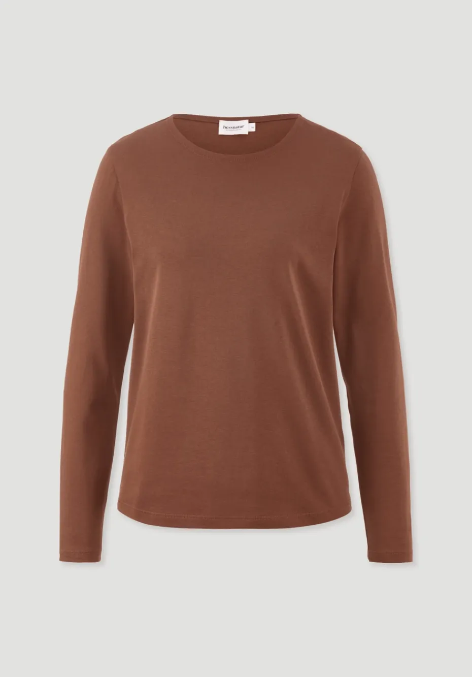 hessnatur Heavy Shirt Relaxed aus reiner Bio-Baumwolle von rost Outlet