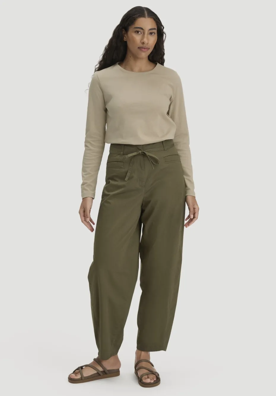 hessnatur Heavy Shirt Relaxed aus reiner Bio-Baumwolle von sand Outlet