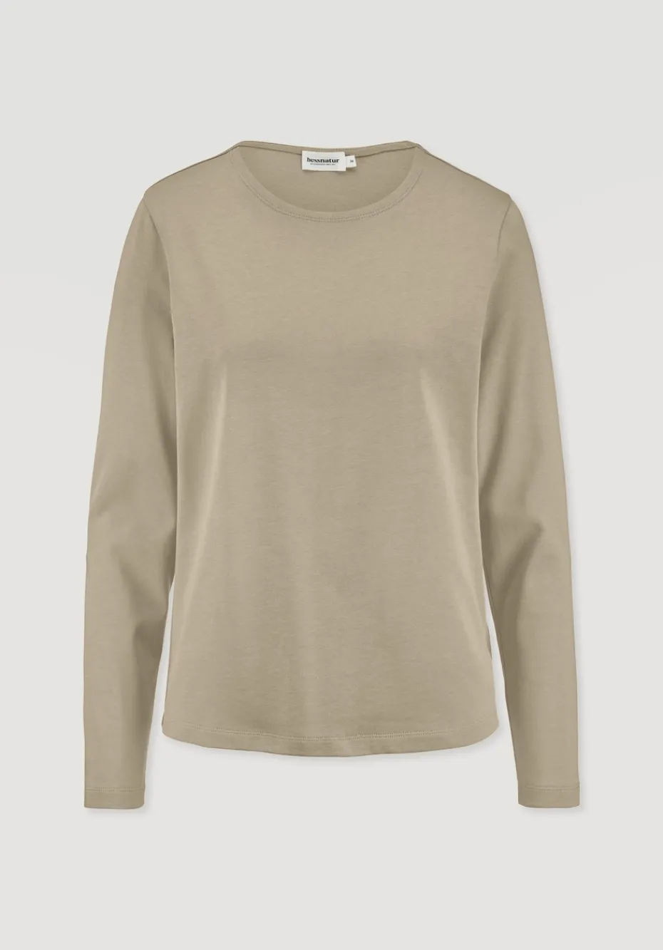 hessnatur Heavy Shirt Relaxed aus reiner Bio-Baumwolle von sand Outlet