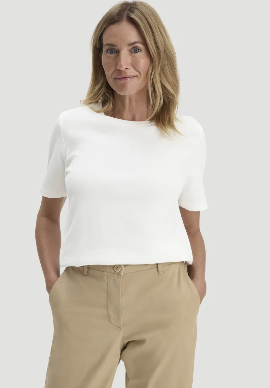 hessnatur Heavy T-Shirt Relaxed aus reiner Bio-Baumwolle von naturweiss Best