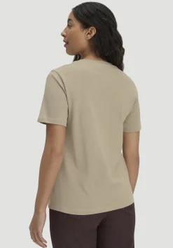 hessnatur Heavy T-Shirt Relaxed aus reiner Bio-Baumwolle von sand New