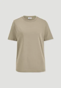 hessnatur Heavy T-Shirt Relaxed aus reiner Bio-Baumwolle von sand New