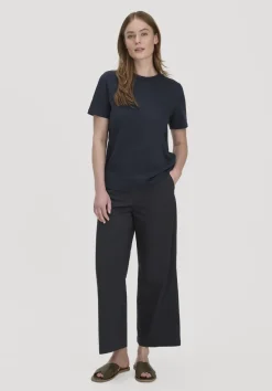 hessnatur Heavy T-Shirt Relaxed aus reiner Bio-Baumwolle von marine Clearance
