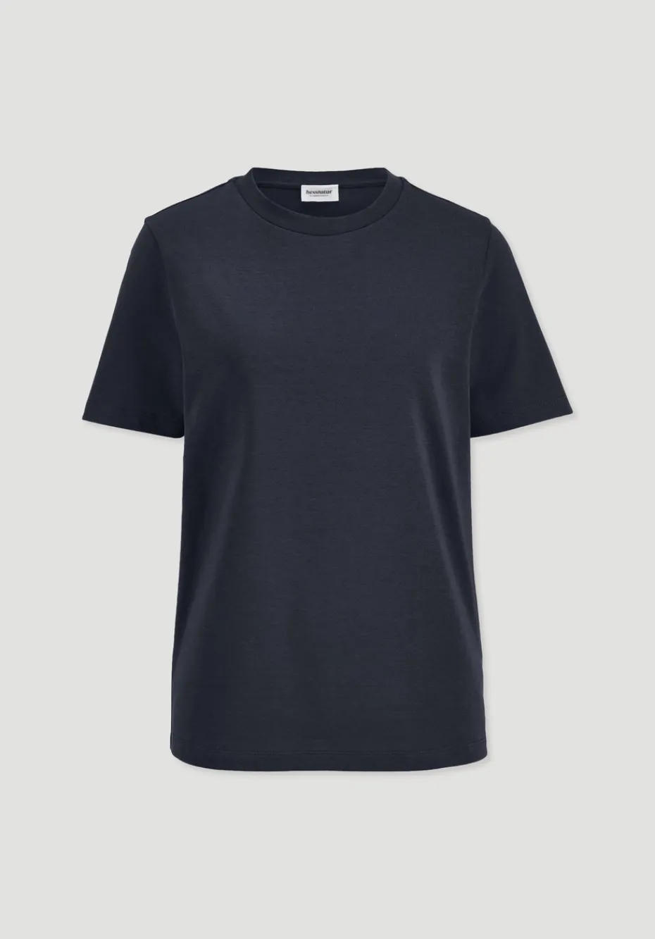 hessnatur Heavy T-Shirt Relaxed aus reiner Bio-Baumwolle von marine Clearance
