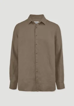 hessnatur Hemd Regular aus reinem Leinen von Outlet