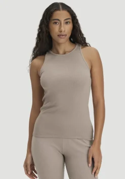 hessnatur High-Neck Ribtop SOFT RIB aus Bio-Baumwolle von mandelbraun Discount