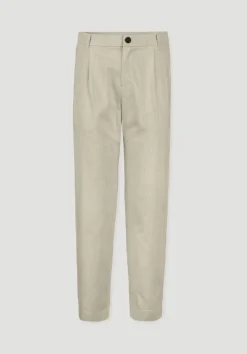 hessnatur Hose RON Relaxed aus Bio-Baumwolle mit Leinen von natur Clearance