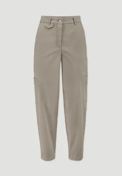 hessnatur Hose Soft Utility Cargo Relaxed aus Bio-Baumwolle von beige New