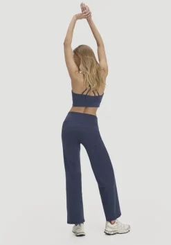 hessnatur Hose Wide Leg ACTIVE COMFORT aus Bio-Baumwolle von mitternachtsblau Hot