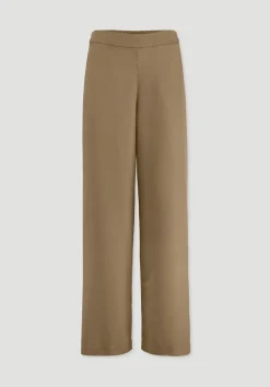 hessnatur Hose Wide Leg aus TENCEL™ Lyocell von camelbraun Discount