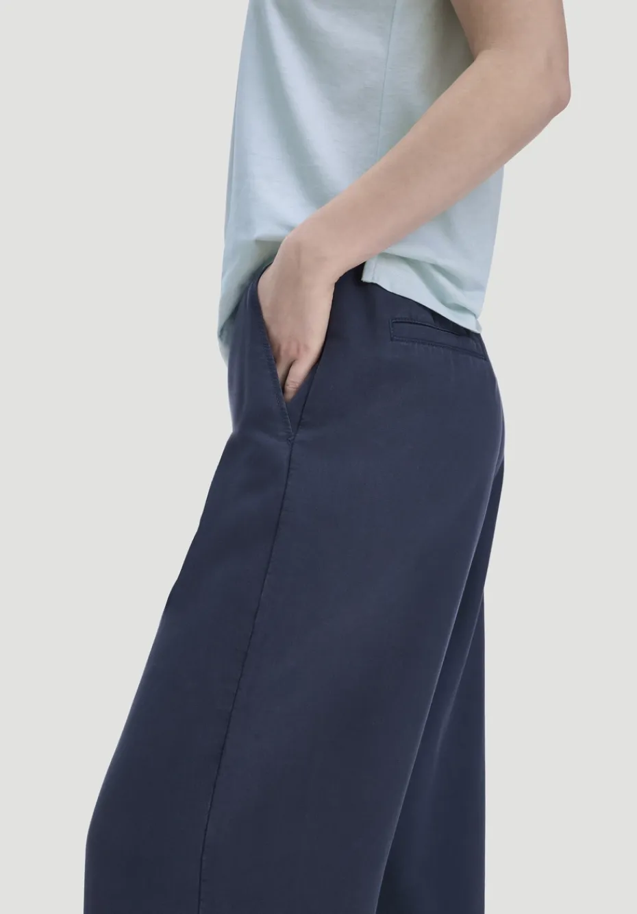 hessnatur Hose Wide Leg aus TENCEL™ Lyocell von mitternachtsblau Best