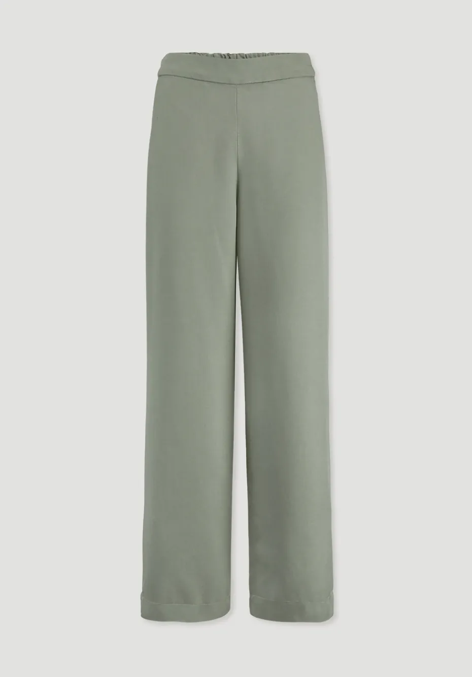 hessnatur Hose Wide Leg aus TENCEL™ Lyocell von mattgrün Best
