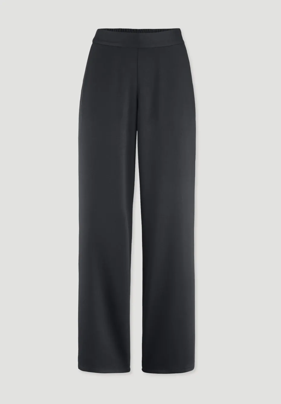 hessnatur Hose Wide Leg Relaxed aus reiner LENZING™ ECOVERO™ Viskose von schwarz Hot