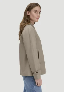 hessnatur Jacke Regular NATURE SHELL aus reiner Bio-Baumwolle von beige Hot