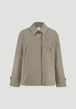 hessnatur Jacke Regular NATURE SHELL aus reiner Bio-Baumwolle von beige Hot