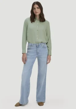 hessnatur Jeans ALVA Wide Leg aus Bio-Denim von light blue Outlet