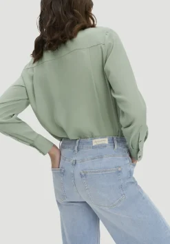 hessnatur Jeans ALVA Wide Leg aus Bio-Denim von light blue Outlet