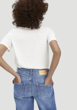 hessnatur Jeans ALVA Wide Leg aus Bio-Denim von dark blue Outlet